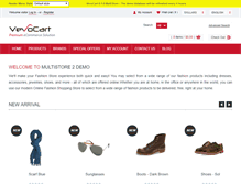 Tablet Screenshot of multistore2.vevocart.com