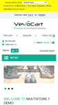 Mobile Screenshot of multistore1.vevocart.com