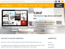 Tablet Screenshot of marketplace.vevocart.com